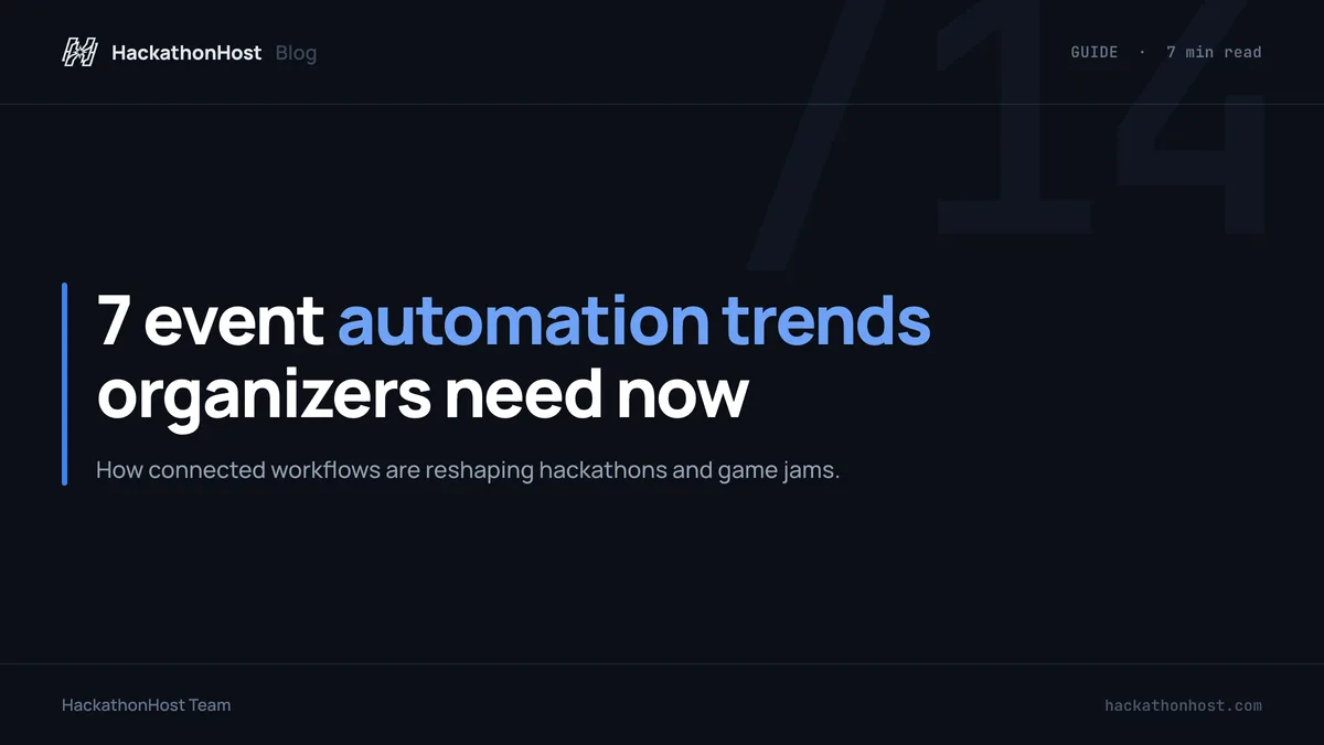 7 Event Automation Trends Organizers Need Now