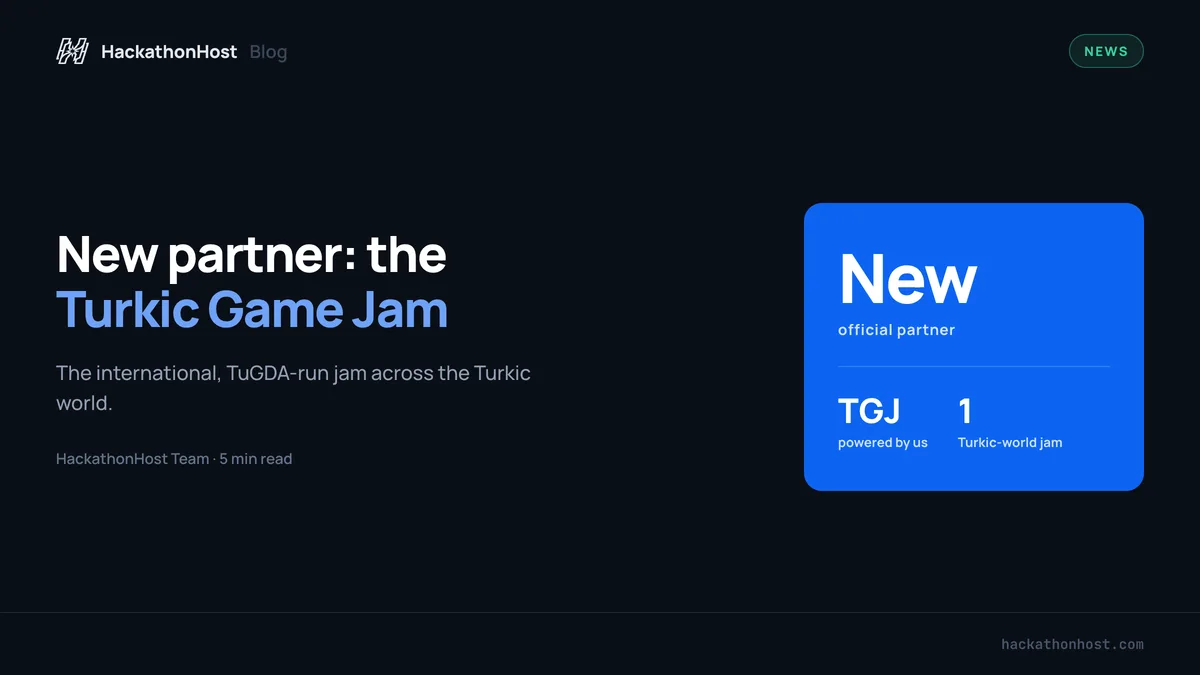 New partner: Turkic Game Jam